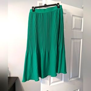 JCrew pleated skirt